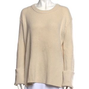 Hatch Collection Oatmeal color Merino Wool Waffle Knit One size Sweater